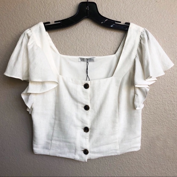 Zara Tops - NWT Lovely Zara Cropped Top